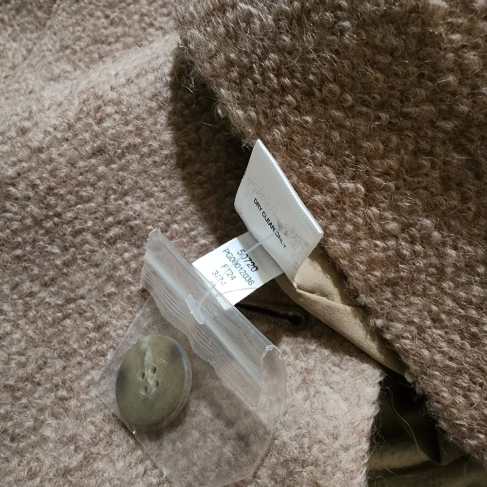 Garnet Hill | Sadie Wool Coat | Small | Nwt | Dusk Pink - Picture 5 of 12